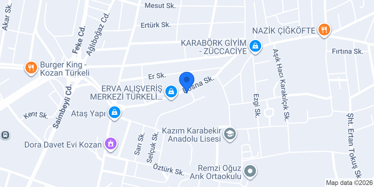 DURAK MOBİLYA konumu