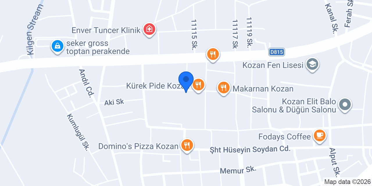 Ayşe Koç Pilates Stüdyo konumu