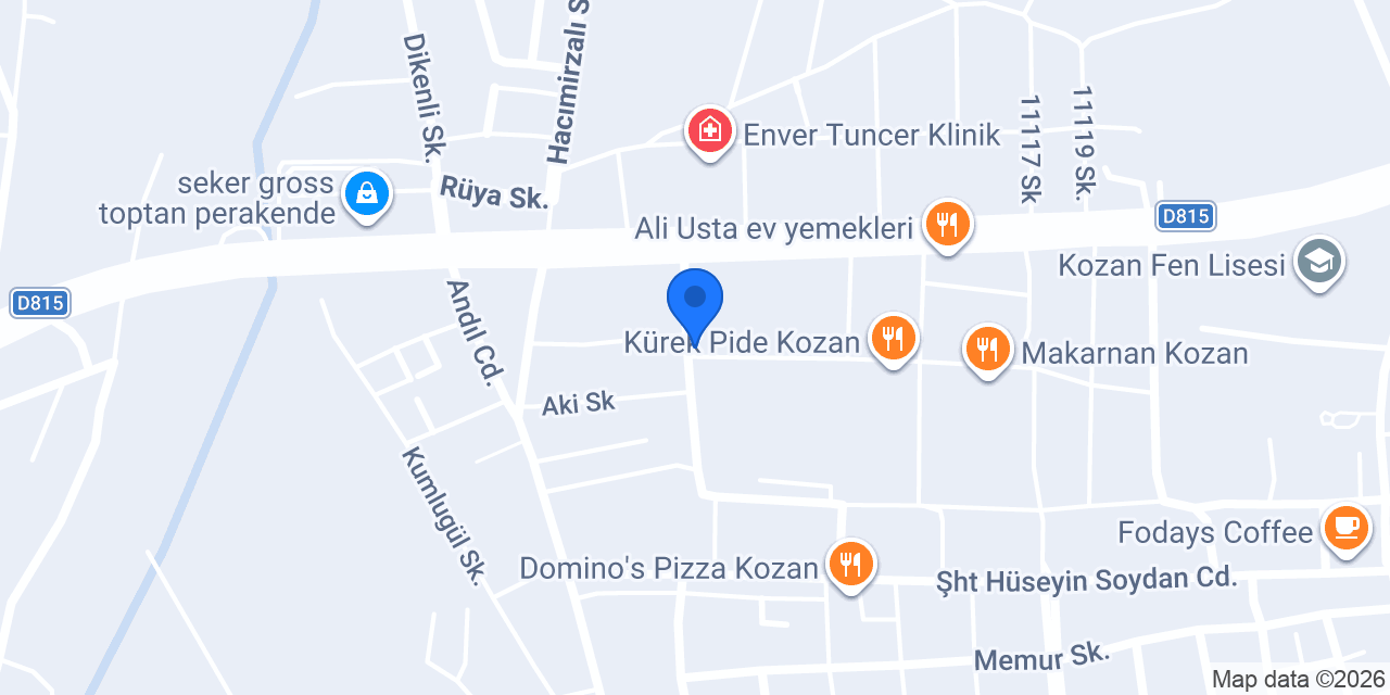 Umay Döşeme konumu