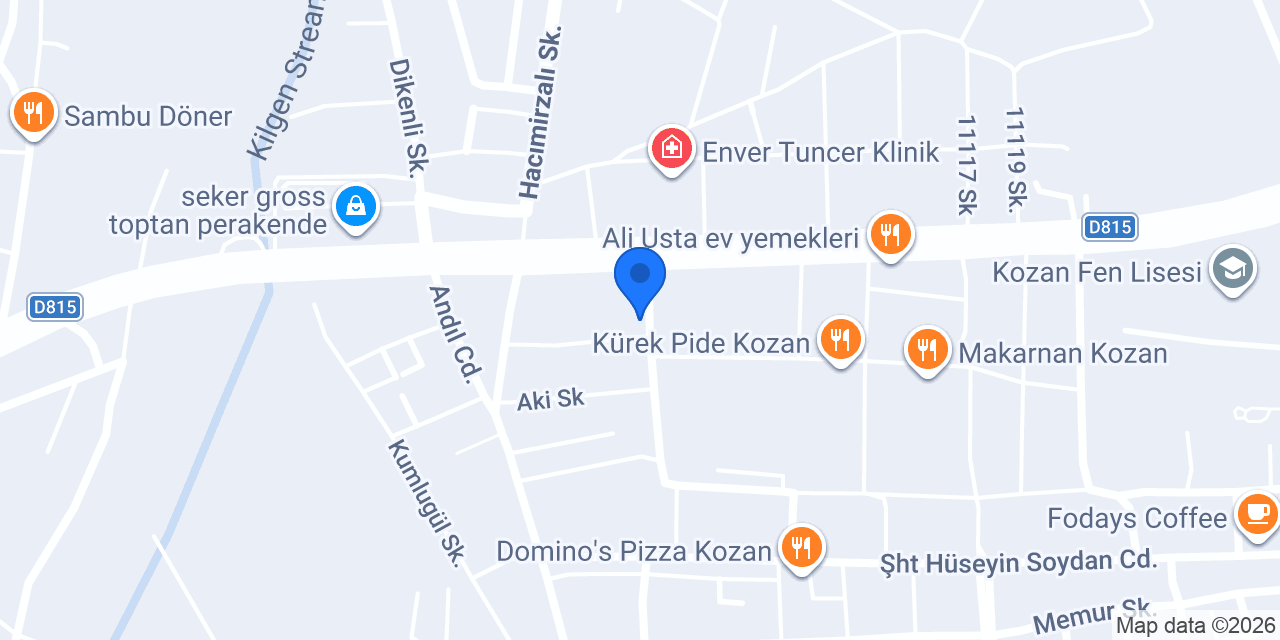 Özaslan Bilgisayar ve Hibrit İnternet konumu