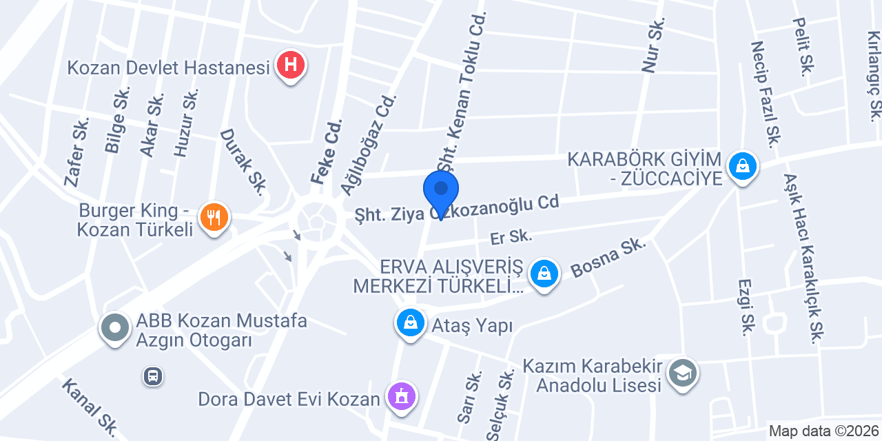 ALTINOK LAHMACUN SALONU konumu