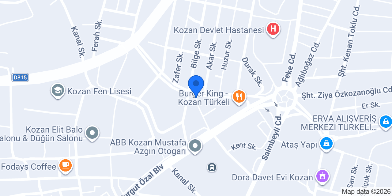 Evkut Mobilya konumu