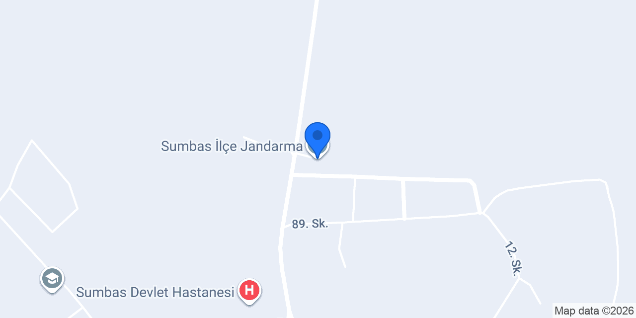 Sumbas İlçe Jandarma konumu