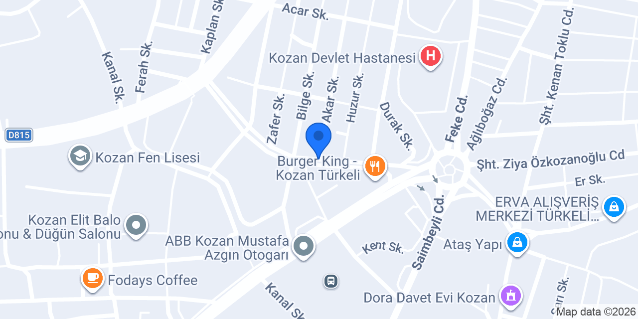 Nazar Cafe & Pizza konumu