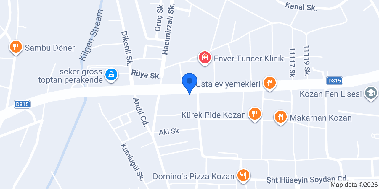Terzi & Kuru Temizleme - Kerem Yüzgeç konumu