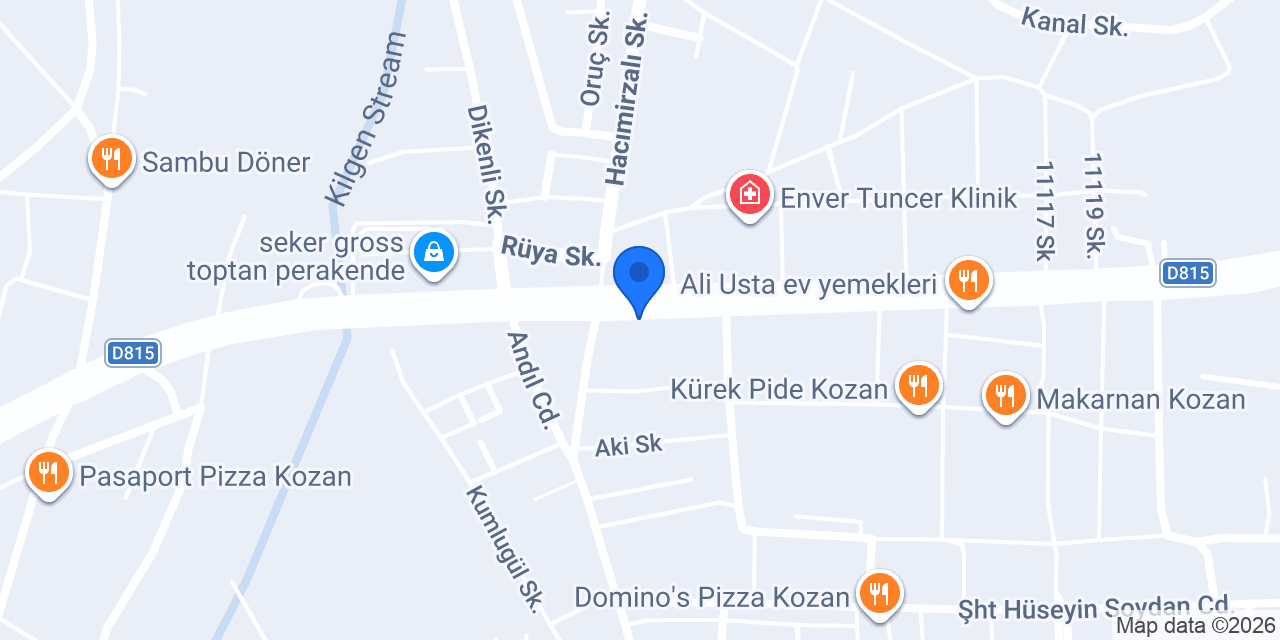 Anahtarcı Sami Kozan konumu
