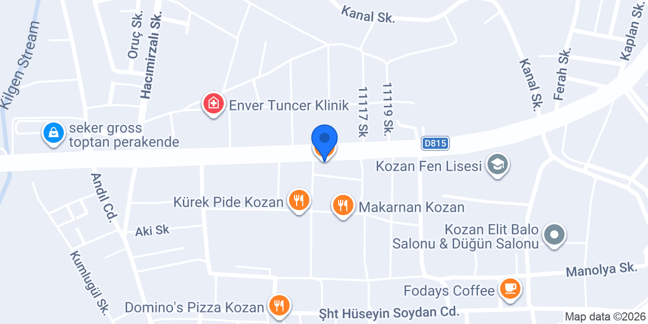 Ali Usta ev yemekleri konumu