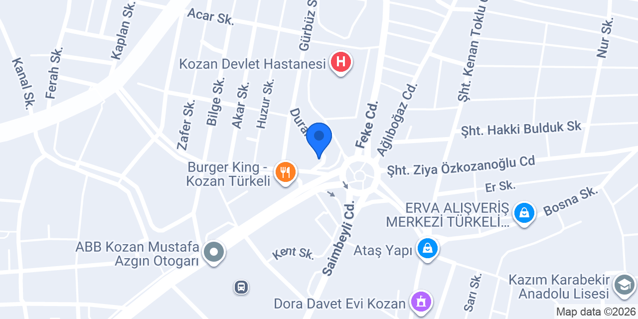 Anadolu Eczanesi konumu