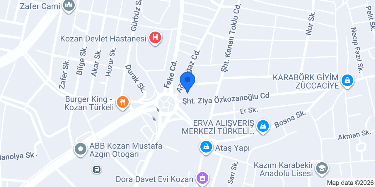 CBT TEKEL MARKET konumu