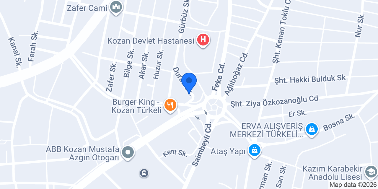 HATALMIŞ ECZANESİ konumu