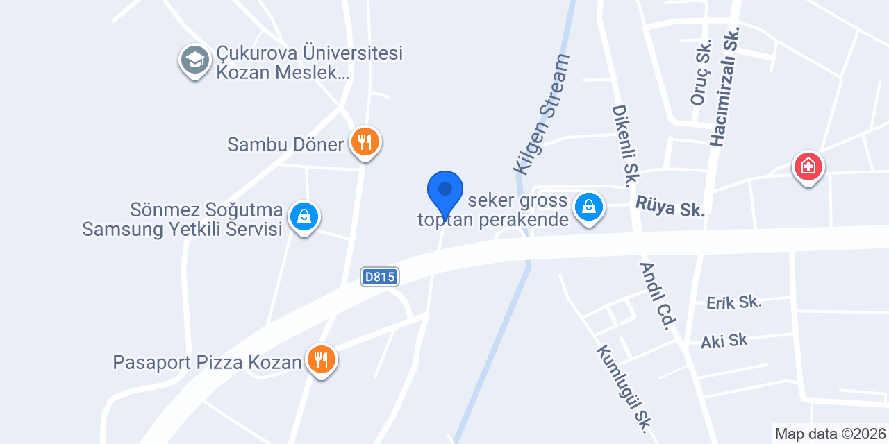 Fermanoğlu Değirmen Restoran konumu