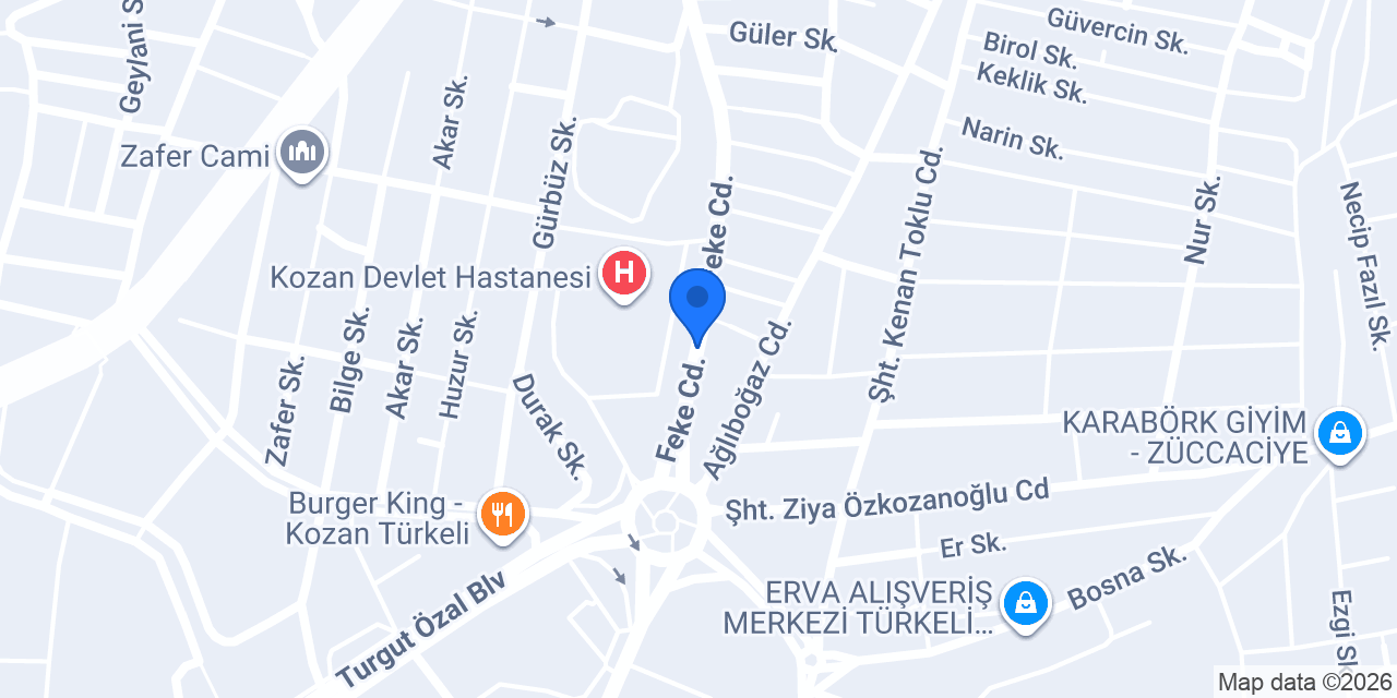 UTKU ECZANESİ konumu