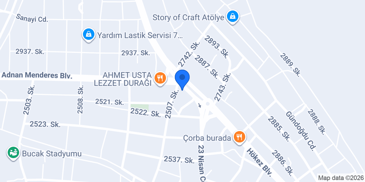 Nevz-Et Kasap ve Şarküteri konumu