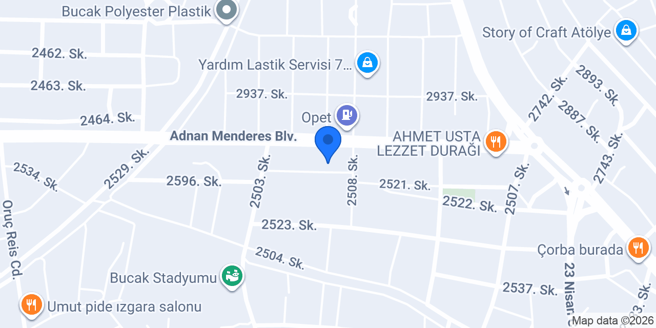 AY OTOMOTİV konumu