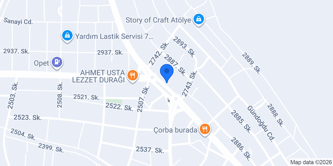 BUCAK EVKUR konumu