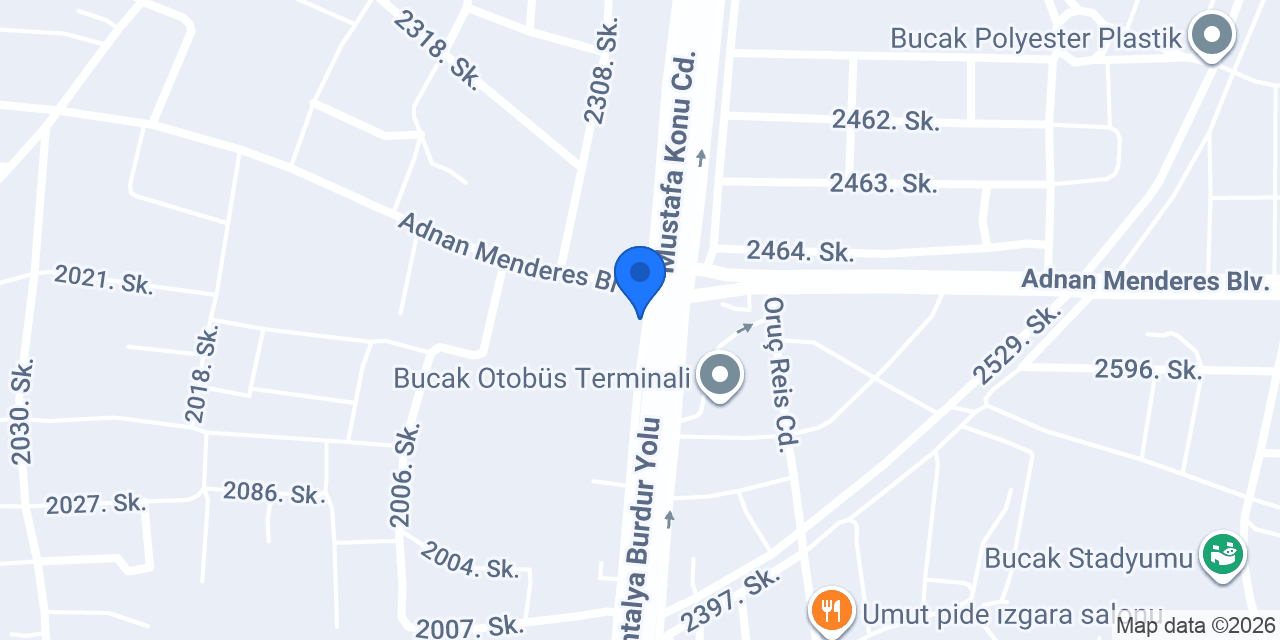 Acar Traktör konumu