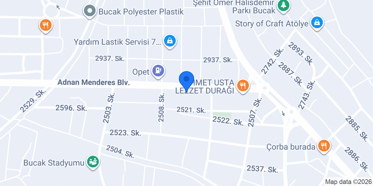 ÖREN MOBİLYA Dekorasyon konumu