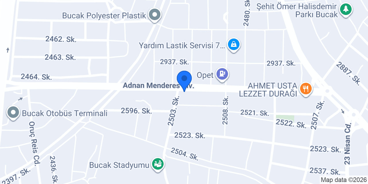 Bucak reklam konumu