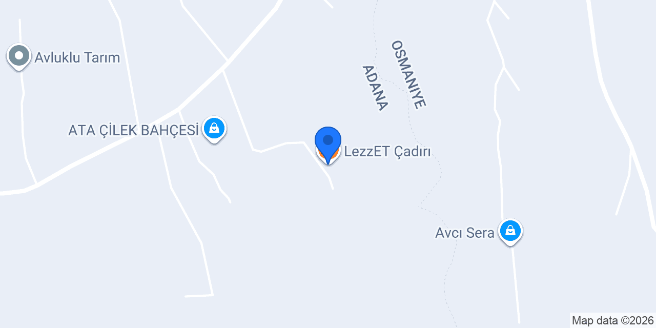 LezzET Çadırı konumu