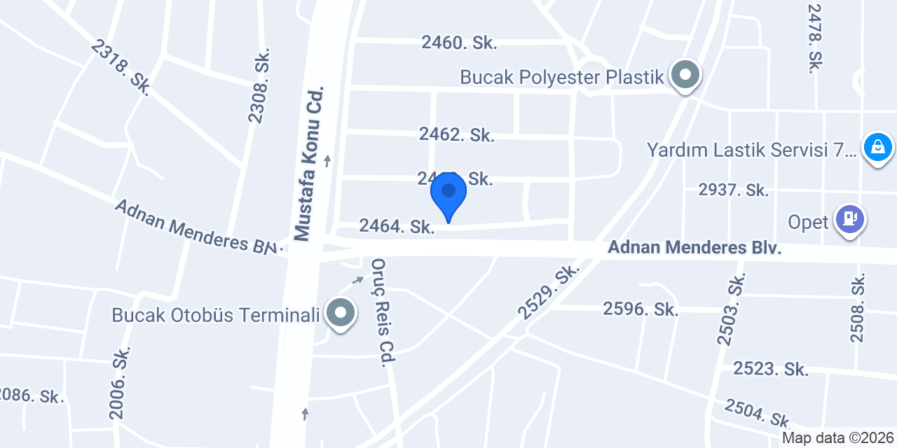 Yusuf Akıncı Oto Elektrik konumu