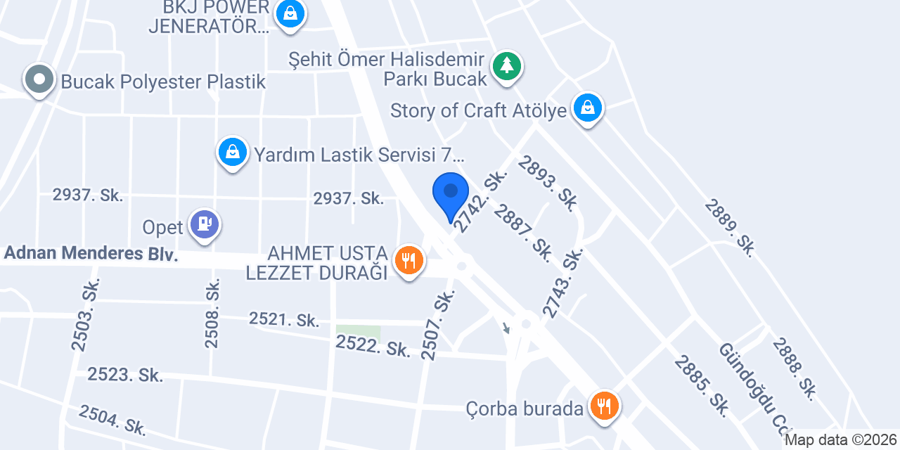 Barış Mobilya konumu