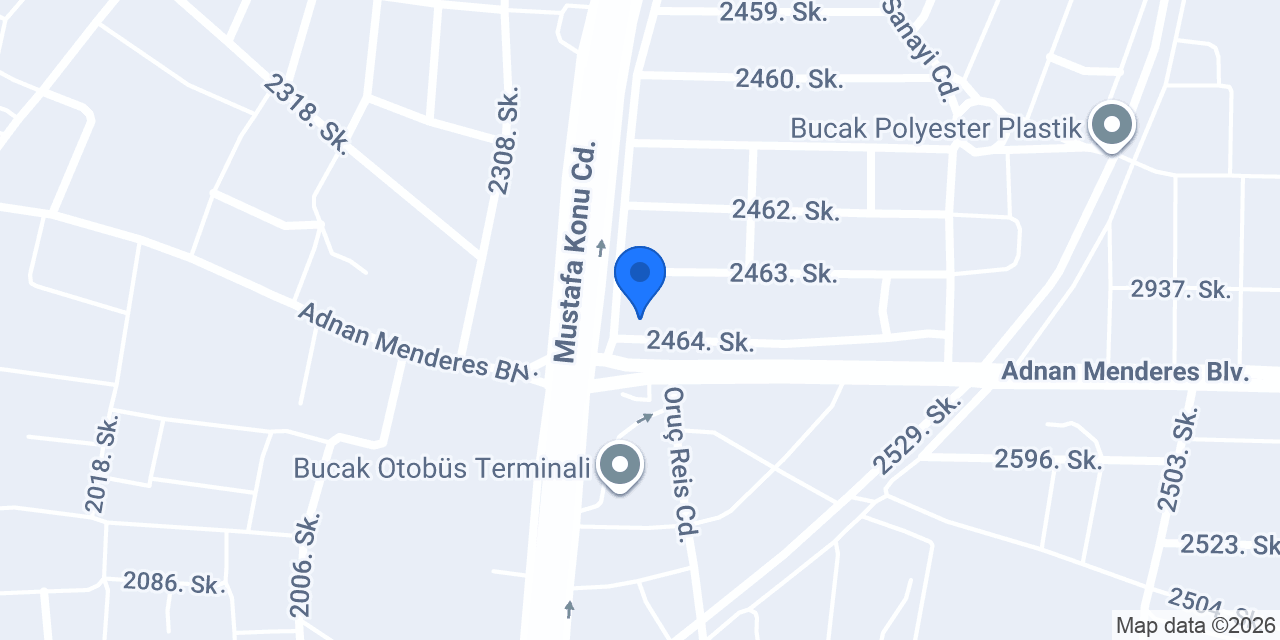 BUCAK COMPUTEST OTO EKSPERTİZ konumu