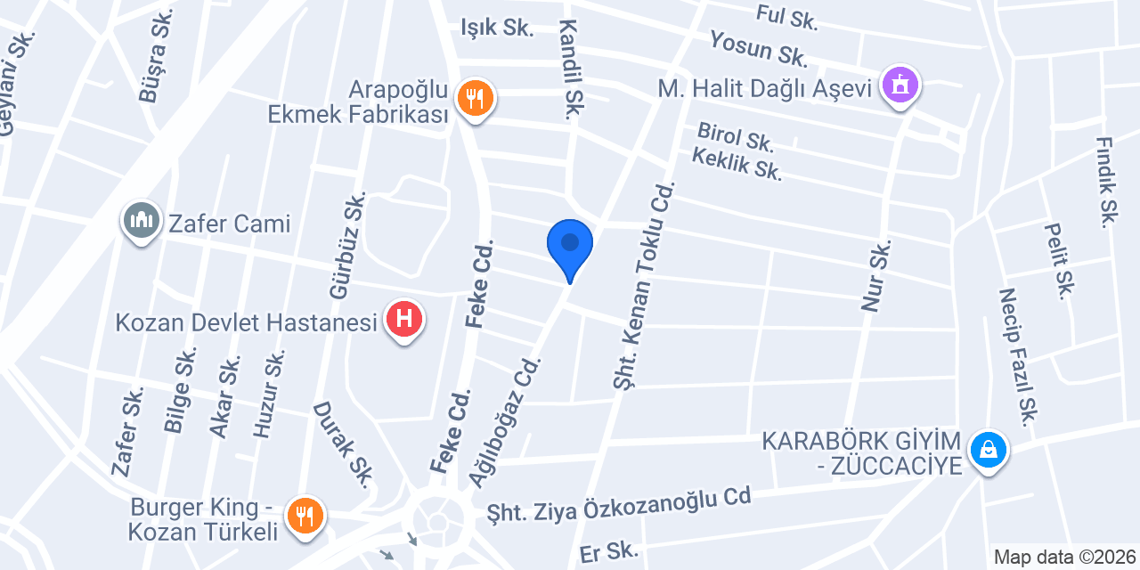 Ekomini market ağlıboğaz Şubesi konumu