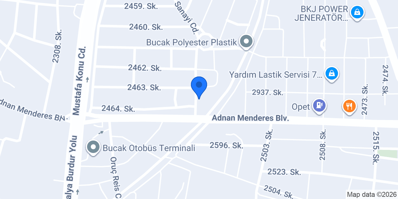 AKDENİZ FAST FOOD konumu