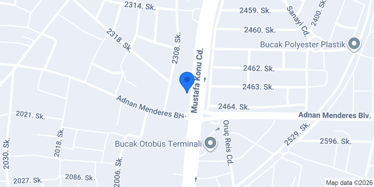 Çağan Otomotiv konumu