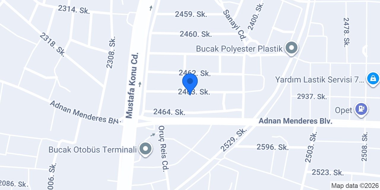 Uğurlar Kaporta konumu