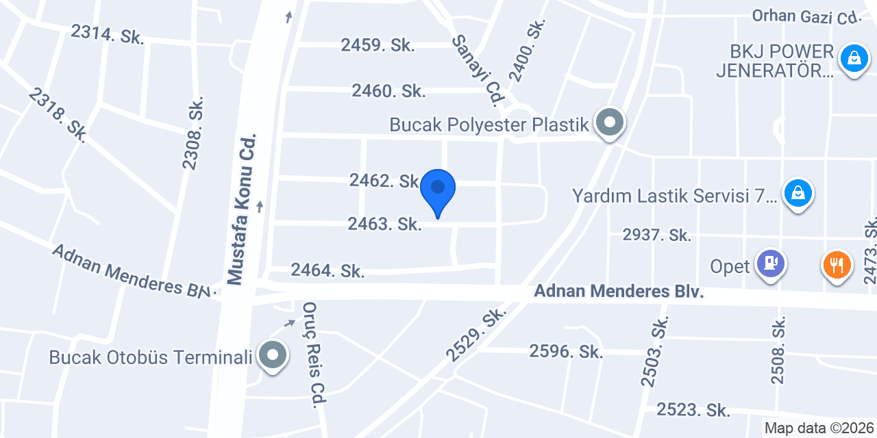 Sağar Oto Servis konumu