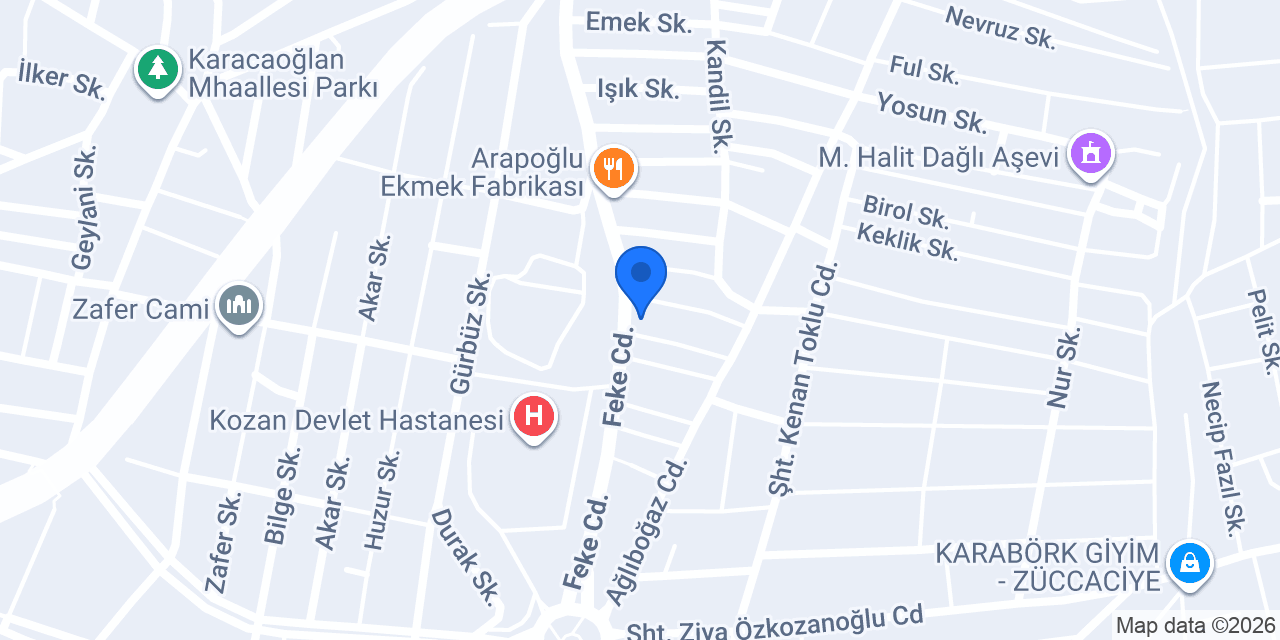 Gedikli Kasabı konumu