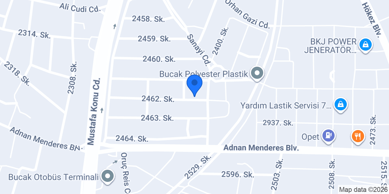 Uzun Akü konumu
