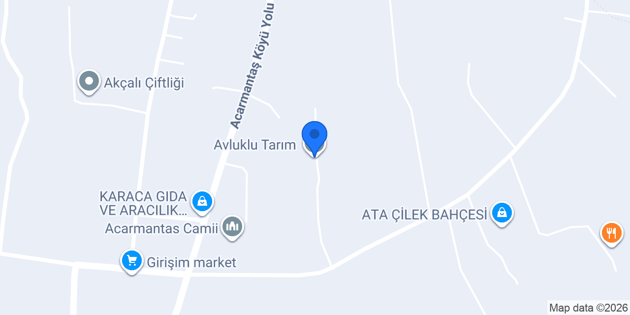 Avluklu Tarım ️ konumu