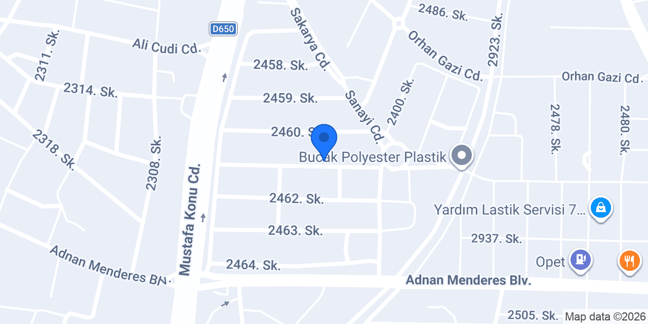 Ülkü Oto konumu