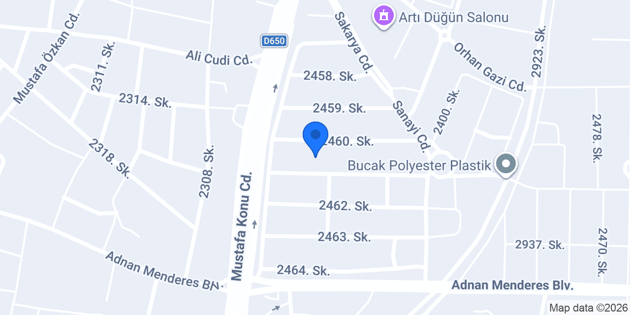 Kaplan Oto Lastik konumu