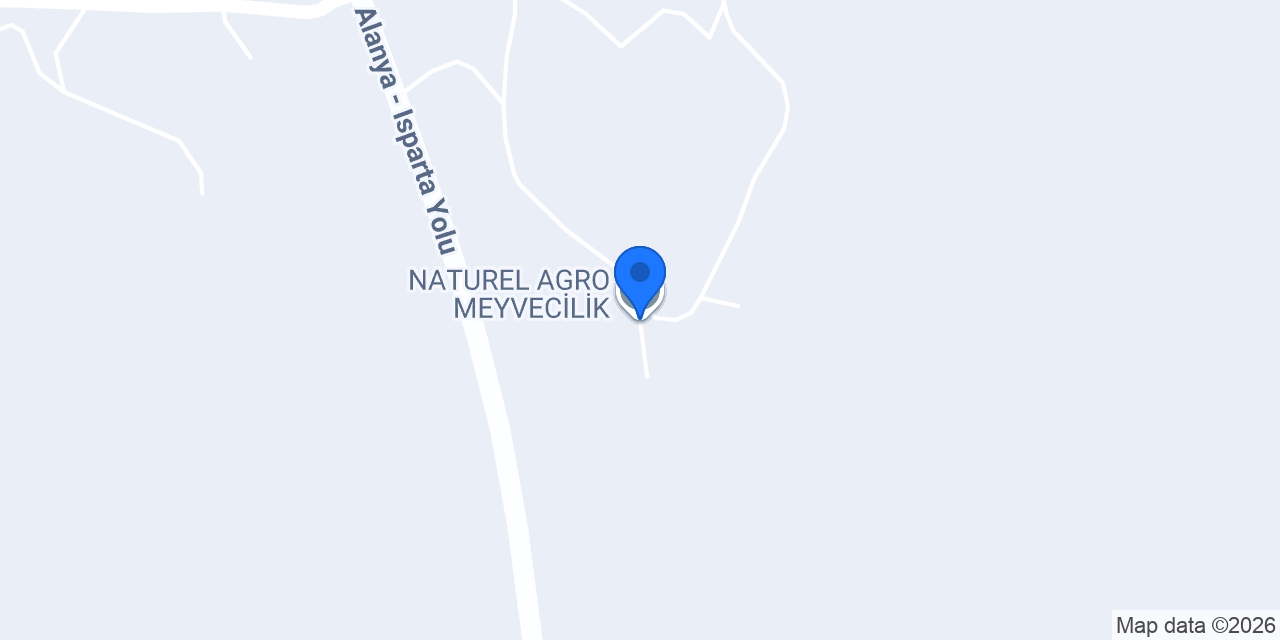 NATUREL AGRO MEYVECİLİK konumu