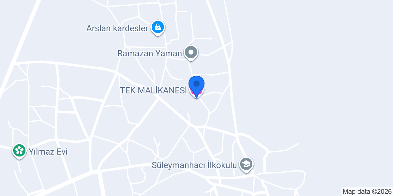 TEK MALİKANESİ konumu