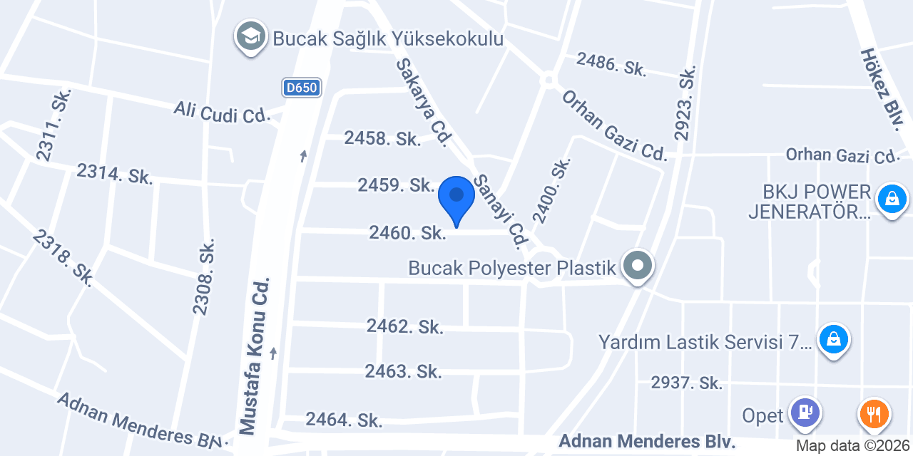 Bucaksan Motor Yenileme konumu