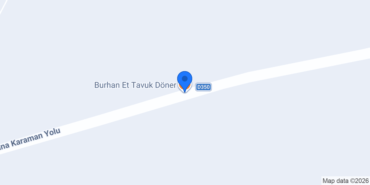 Burhan Et Tavuk Döner konumu