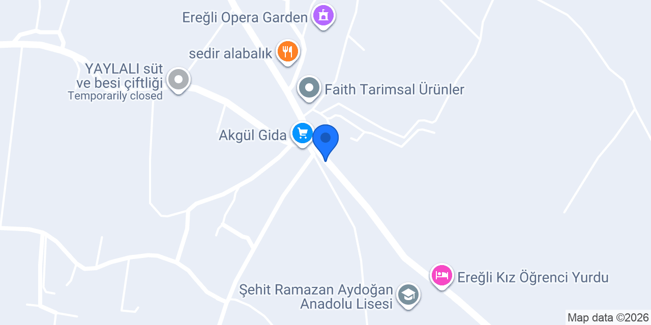 Koca, metin kebabcısı konumu