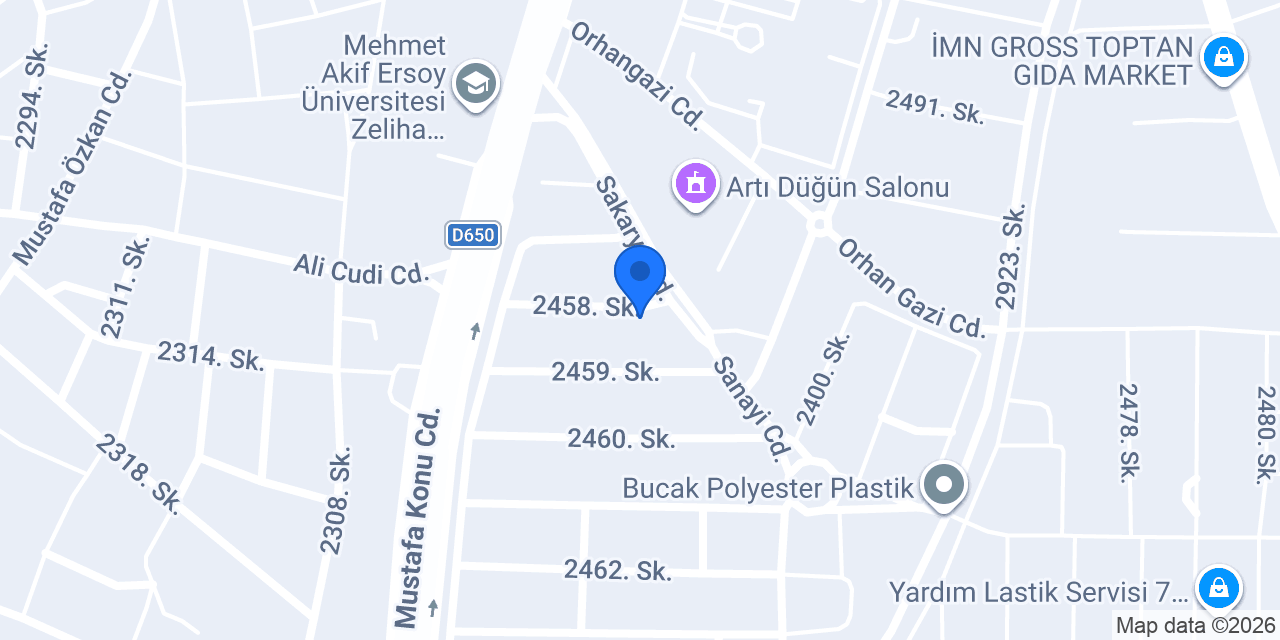 Frenci Fatih Wabco Yetkili Servis konumu
