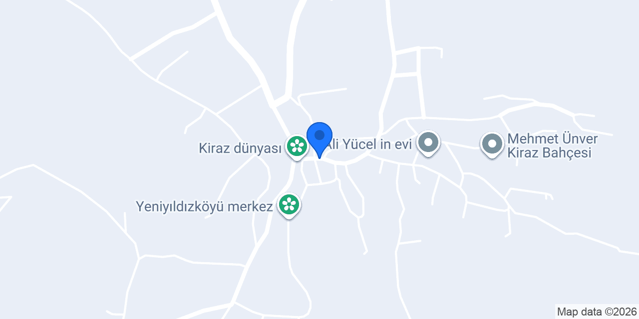 Yeniyıldız Sağlık Evi konumu