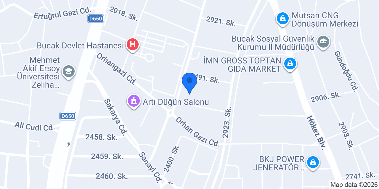 Feyza Kapı ve Mobilya - Babdoor konumu