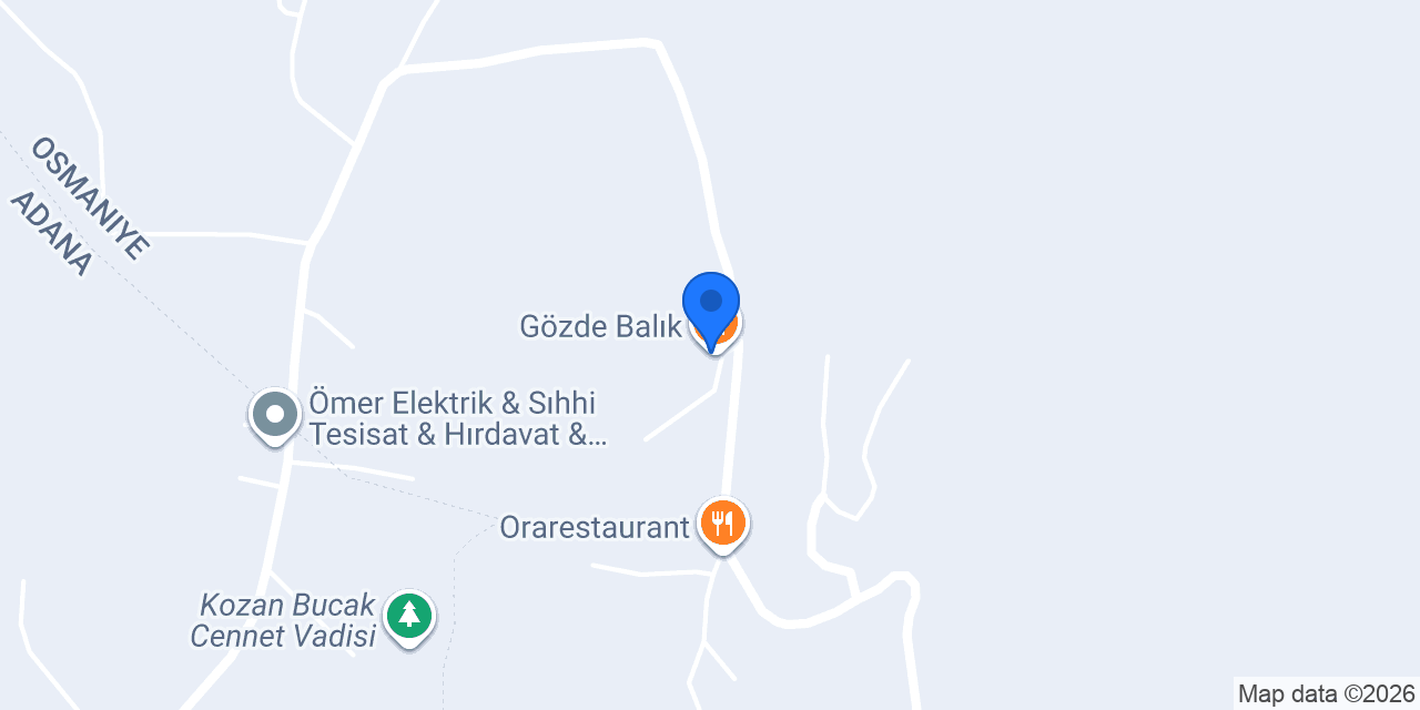 Gözde Balık konumu