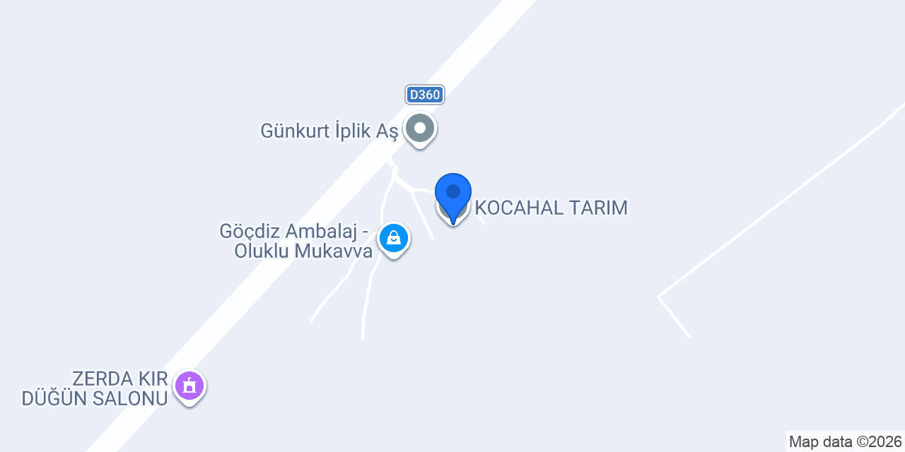 KOCAHAL TARIM konumu