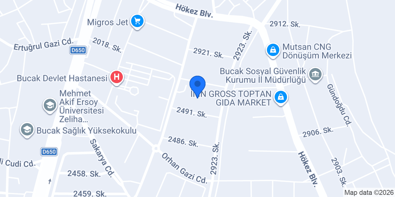 Sümer Eczanesi konumu