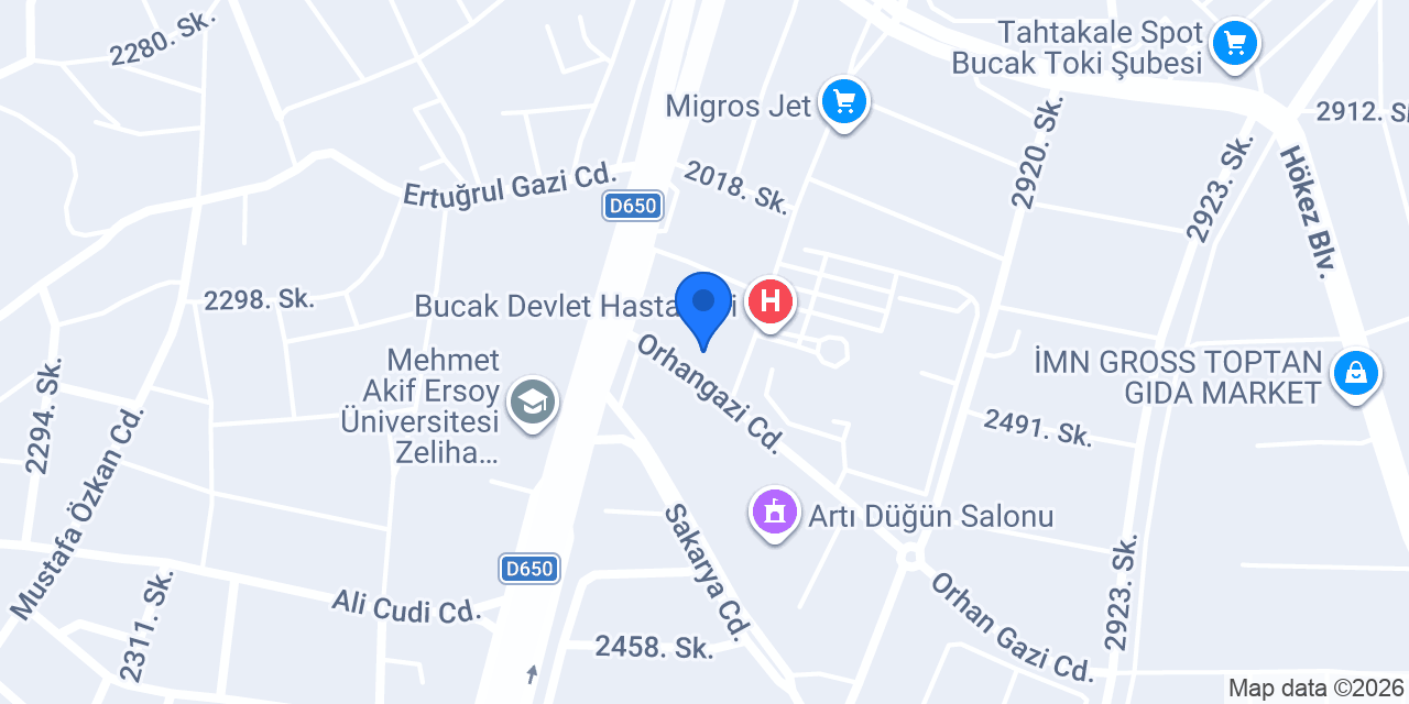 Gülem İşitme Merkezi konumu
