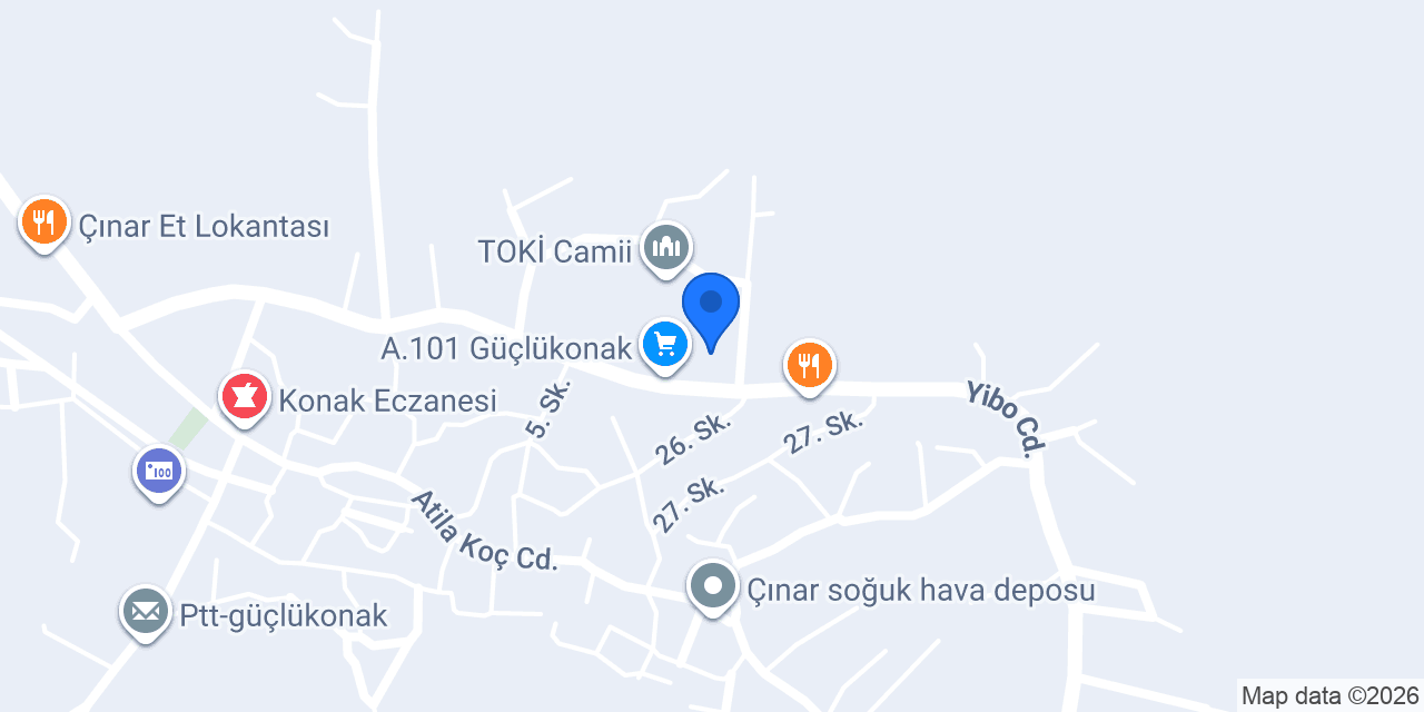 Güçlükonak Lisesi konumu