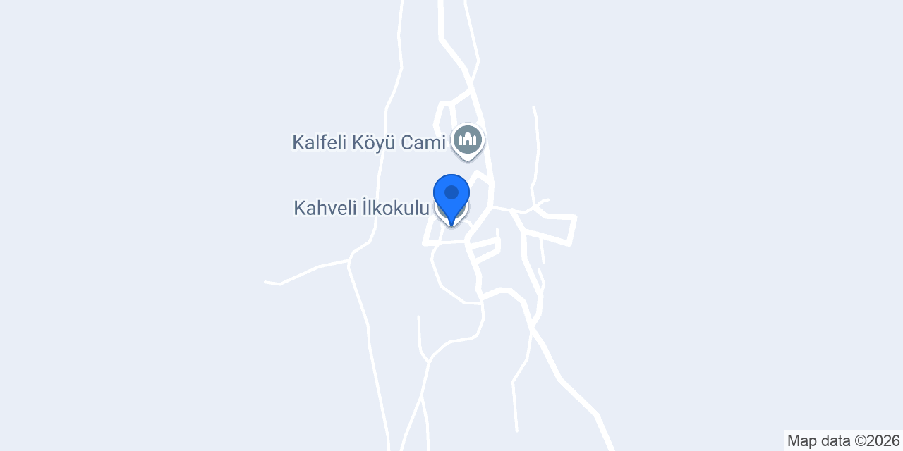 Kahveli İlkokulu konumu